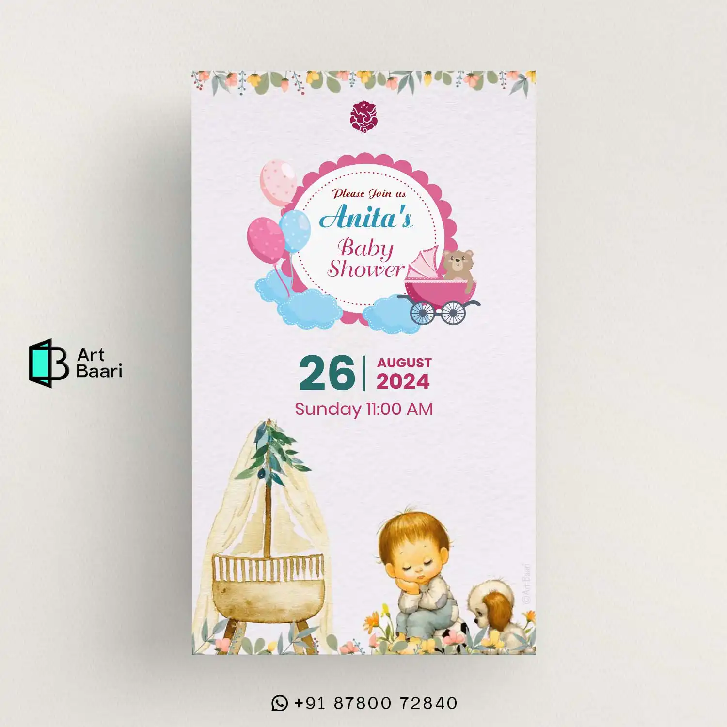 babyshowerinvitatioon, simantsanskar, dualceremonyinvite, traditionalandmodern, gujaratiinvitation, indiaanbabyshower, pregnencycelebration, motheerhoodblessing