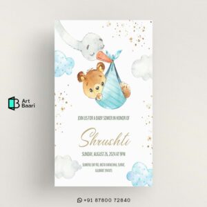 Godh Bharai; Simant Sanskar; Simant Vidhi Gujarati; Baby Shower Ceremony; invitation card; in gujarati language; Baby Announcement invitation card; in english language; with shoes; Baby welcome party invitation; video in English; Seemantham Ceremony; Oti bharan; with couple photo; Gujarati; Hindi; Kutchi; Surati; Jain; Hinduism; Islam; Christianity; Sikhism; Buddhism; Jainism; Dohale jevan invitation card in; Template; Free; Canva; Free and customizable baby shower; Baby Shower Invitations Free Templates; Matrutv; Simant sanksar; Desi; Amantan; Patrika; Kankotri; Valaikappu invitation card; Royal Baby Shower Invitations; Valaikaappu Baby Shower ceremony invitation card in tamil language; Greeting; Island; unique baby shower invitation card; background baby shower invitation card; template background baby shower invitation card; baby shower card background; Sample; Pink; And; Sky blue; baby shower card congratulations; Golden ratio designed; Art; Baari; art baari; #artbaari; No.1; Top; Best; Design; Tamplate; Top 10; Grate; Fancy; New; Trending; Personalised; 1 2 3 4 5 6 7 8 9 10 11 12 13 14 15 16 17 18 19 20 21 22 23 24 25 26 27 28 29 30 31 32 33 34 35 36 37 38 39 40 41 42 43 44 45 46 47 48 49 50 51 52 53 54 55 56 57 58 59 60 61 62 63 64 65 66 67 68 69 70 71 72 73 74 75 76 77 78 79 80 81 82 83 84 85 86 87 88 89 90 91 92 93 94 95 96 97 98 99 100; Digitalinvitation; Einvit; Onlineinvitation; Savethedate; Invitationdesign; Digitalart; Graphicdesign; Paperlessinvitation; Ecofriendlyinvitation; Virtualparty; Onlineevent; Wedding; Birthday; Online; RSVP; Wording; Ideas; Maker; #weddinginvitation; youtube; facebook; whatsapp web; translate; google; instagram; ig; amazon; gmail; google translate; e invite; online invitation; digital invitation; wedding e invite; free e invite; e invite template; birthday e invite; e invitation card; e invite maker; digital Baby Shower Invitation | Invitación a Baby Shower Digital | Invitation à une Baby Shower Digitale | Digitale Baby Shower Einladung | Invito al Baby Shower Digitale | Convite de Chá de Bebê Digital | Digitale Baby Shower Uitnodiging | 数字化婴儿派对邀请 | デジタルベビーシャワー招待 | Цифровое Приглашение на Вечеринку для Будущей Мамы | دعوة لحفل استقبال المولود الرقمي | डिजिटल बेबी शॉवर निमंत्रण | ડિજિટલ બેબી શાવર આમંત્રણ; e invite design; invitation video maker; online invitation card; wedding invitation video maker; free online invitation maker; indian wedding e invite; e card; anniversary e invite; baby shower e invite; housewarming e invite; engagement e invite; English; Mandarin Chinese; Spanish; French; Standard Arabic; Bengali; Russian; Portuguese; Indonesian; Urdu; German; Japanese; Marathi; Telugu; Turkish; Tamil; Vietnamese; Wu Chinese; Korean; simant sanskar card in gujarati; સીમંત સંસ્કાર કાર્ડ | | સીમંત સંસ્કાર આમંત્રણ પત્રિકા | | ગુજરાતી સીમંત સંસ્કાર કાર્ડ | | સીમંત સંસ્કાર કાર્ડ ડિઝાઇન | | સીમંત સંસ્કાર કાર્ડ વર્ડિંગ | | સીમંત સંસ્કાર કાર્ડ ટેમ્પ્લેટ | | સીમંત સંસ્કાર કાર્ડ PDF | | સીમંત સંસ્કાર કાર્ડ ઓનલાઇન | | સીમંત સંસ્કાર કાર્ડ નિઃશુલ્ક ડાઉનલોડ | | સીમંત સંસ્કાર કાર્ડ બનાવવાની રીત | | સીમંત સંસ્કાર શુભેચ્છા સંદેશ | | સીમંત સંસ્કાર ઉજવણી | | સીમંત સંસ્કાર વિધિ | | સીમંત સંસ્કાર મહત્વ | | સીમંત સંસ્કાર સંસ્કૃતિ | | સીમંત સંસ્કાર પરંપરા | | સીમંત સંસ્કાર રિવાજો | | સીમંત સંસ્કાર ગીતો | | સીમંત સંસ્કાર ભોજન | | સીમંત સંસ્કાર ભેટ સૂચનો | | સીમંત સંસ્કાર સજાવટ | | સીમંત સંસ્કાર ફોટોગ્રાફી | | સીમંત સંસ્કાર વિડિયોગ્રાફી | | સીમંત સંસ્કાર આયોજન | | સીમંત સંસ્કાર ચેકલિસ્ટ | | સીમંત સંસ્કાર ટિપ્સ | | સીમંત સંસ્કાર માહિતી | | સીમંત સંસ્કાર સમાચાર | | સીમંત સંસ્કાર બ્લોગ | | સીમંત સંસ્કાર વેબસાઇટ | | સીમંત સંસ્કાર એપ્લિકેશન | | સીમંત સંસ્કાર સોશિયલ મીડિયા | | સીમંત સંસ્કાર હેશટેગ | | સીમંત સંસ્કાર ઇન્ફોગ્રાફિક | | સીમંત સંસ્કાર પ્રેઝન્ટેશન | | સીમંત સંસ્કાર વર્કશોપ | | સીમંત સંસ્કાર સેમિનાર | | સીમંત સંસ્કાર કોન્ફરન્સ | | સીમંત સંસ્કાર પુસ્તકો | | સીમંત સંસ્કાર લેખો | | સીમંત સંસ્કાર સંશોધન | | સીમંત સંસ્કાર શિક્ષણ | | સીમંત સંસ્કાર તાલીમ | | સીમંત સંસ્કાર સલાહ | | સીમંત સંસ્કાર સેવાઓ | | સીમંત સંસ્કાર ઉત્પાદનો | | સીમંત સંસ્કાર બજાર | | સીમંત સંસ્કાર ઉદ્યોગ | | સીમંત સંસ્કાર વ્યવસાય | | સીમંત સંસ્કાર કારકિર્દી | | સીમંત સંસ્કાર સમુદાય | | સીમંત સંસ્કાર નેટવર્ક | | સીમંત સંસ્કાર સંગઠન | | સીમંત સંસ્કાર ચેરિટી | | સીમંત સંસ્કાર ફાઉન્ડેશન | | સીમંત સંસ્કાર ટ્રસ્ટ | | સીમંત સંસ્કાર એવોર્ડ | | સીમંત સંસ્કાર સન્માન | | સીમંત સંસ્કાર સિદ્ધિઓ | | સીમંત સંસ્કાર સફળતાની વાર્તાઓ | | સીમંત સંસ્કાર પ્રેરણા | | સીમંત સંસ્કાર સંદેશા |; ગોધ ભારાઈ; સિમંત સંસ્કાર; સિમંત વિધિ; બેબી શાવર સમારોહ; આમંત્રણ કાર્ડ; ગુજરાતી ભાષામાં; બેબી જાહેરાત આમંત્રણ કાર્ડ; અંગ્રેજી ભાષામાં; પગરખાં સાથે; બેબી સ્વાગત પાર્ટી આમંત્રણ; અંગ્રેજીમાં વિડિયો; સીમંતમ સમારોહ; ઓટી ભરણ; દંપતીના ફોટા સાથે; ગુજરાતી; હિન્દી; કચ્છી; સુરતી; જૈન; ડોહલે જીવન આમંત્રણ કાર્ડ માં; ઢાંચો; મફત; કેનવા; મફત અને કસ્ટમાઇઝ બેબી શાવર; બેબી શાવર આમંત્રણો મફત નમૂનાઓ; માતૃત્વ; સિમંત સંસાર; દેશી; અમંતાન; પત્રિકા; કંકોત્રી; વલાઈકપ્પુ આઈ; Valaikaappu Baby Shower ceremony invitation card in tamil langua; 1 2 3 4 5 6 7 8 9 10 11 12 13 14 15 16 17 18 19 20 21 22 23 24 2; digital Baby Shower Invitation | Invitación a Baby Shower Digit; સીમંત સંસ્કાર કાર્ડ | | સી; બેબી જાહેરાત આમંત્રણ કા; બેબી સ્વાગત પાર્ટી આમંત; ડોહલે જીવન આમંત્રણ કાર્; મફત અને કસ્ટમાઇઝ બેબી શા; બેબી શાવર આમંત્રણો મફત ન;