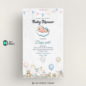 Godh Bharai; Simant Sanskar; Simant Vidhi Gujarati; Baby Shower Ceremony; invitation card; in gujarati language; Baby Announcement invitation card; in english language; with shoes; Baby welcome party invitation; video in English; Seemantham Ceremony; Oti bharan; with couple photo; Gujarati; Hindi; Kutchi; Surati; Jain; Hinduism; Islam; Christianity; Sikhism; Buddhism; Jainism; Dohale jevan invitation card in; Template; Free; Canva; Free and customizable baby shower; Baby Shower Invitations Free Templates; Matrutv; Simant sanksar; Desi; Amantan; Patrika; Kankotri; Valaikappu invitation card; Royal Baby Shower Invitations; Valaikaappu Baby Shower ceremony invitation card in tamil language; Greeting; Island; unique baby shower invitation card; background baby shower invitation card; template background baby shower invitation card; baby shower card background; Sample; Pink; And; Sky blue; baby shower card congratulations; Golden ratio designed; Art; Baari; art baari; #artbaari; No.1; Top; Best; Design; Tamplate; Top 10; Grate; Fancy; New; Trending; Personalised; 1 2 3 4 5 6 7 8 9 10 11 12 13 14 15 16 17 18 19 20 21 22 23 24 25 26 27 28 29 30 31 32 33 34 35 36 37 38 39 40 41 42 43 44 45 46 47 48 49 50 51 52 53 54 55 56 57 58 59 60 61 62 63 64 65 66 67 68 69 70 71 72 73 74 75 76 77 78 79 80 81 82 83 84 85 86 87 88 89 90 91 92 93 94 95 96 97 98 99 100; Digitalinvitation; Einvit; Onlineinvitation; Savethedate; Invitationdesign; Digitalart; Graphicdesign; Paperlessinvitation; Ecofriendlyinvitation; Virtualparty; Onlineevent; Wedding; Birthday; Online; RSVP; Wording; Ideas; Maker; #weddinginvitation; youtube; facebook; whatsapp web; translate; google; instagram; ig; amazon; gmail; google translate; e invite; online invitation; digital invitation; wedding e invite; free e invite; e invite template; birthday e invite; e invitation card; e invite maker; digital Baby Shower Invitation | Invitación a Baby Shower Digital | Invitation à une Baby Shower Digitale | Digitale Baby Shower Einladung | Invito al Baby Shower Digitale | Convite de Chá de Bebê Digital | Digitale Baby Shower Uitnodiging | 数字化婴儿派对邀请 | デジタルベビーシャワー招待 | Цифровое Приглашение на Вечеринку для Будущей Мамы | دعوة لحفل استقبال المولود الرقمي | डिजिटल बेबी शॉवर निमंत्रण | ડિજિટલ બેબી શાવર આમંત્રણ; e invite design; invitation video maker; online invitation card; wedding invitation video maker; free online invitation maker; indian wedding e invite; e card; anniversary e invite; baby shower e invite; housewarming e invite; engagement e invite; English; Mandarin Chinese; Spanish; French; Standard Arabic; Bengali; Russian; Portuguese; Indonesian; Urdu; German; Japanese; Marathi; Telugu; Turkish; Tamil; Vietnamese; Wu Chinese; Korean; simant sanskar card in gujarati; સીમંત સંસ્કાર કાર્ડ | | સીમંત સંસ્કાર આમંત્રણ પત્રિકા | | ગુજરાતી સીમંત સંસ્કાર કાર્ડ | | સીમંત સંસ્કાર કાર્ડ ડિઝાઇન | | સીમંત સંસ્કાર કાર્ડ વર્ડિંગ | | સીમંત સંસ્કાર કાર્ડ ટેમ્પ્લેટ | | સીમંત સંસ્કાર કાર્ડ PDF | | સીમંત સંસ્કાર કાર્ડ ઓનલાઇન | | સીમંત સંસ્કાર કાર્ડ નિઃશુલ્ક ડાઉનલોડ | | સીમંત સંસ્કાર કાર્ડ બનાવવાની રીત | | સીમંત સંસ્કાર શુભેચ્છા સંદેશ | | સીમંત સંસ્કાર ઉજવણી | | સીમંત સંસ્કાર વિધિ | | સીમંત સંસ્કાર મહત્વ | | સીમંત સંસ્કાર સંસ્કૃતિ | | સીમંત સંસ્કાર પરંપરા | | સીમંત સંસ્કાર રિવાજો | | સીમંત સંસ્કાર ગીતો | | સીમંત સંસ્કાર ભોજન | | સીમંત સંસ્કાર ભેટ સૂચનો | | સીમંત સંસ્કાર સજાવટ | | સીમંત સંસ્કાર ફોટોગ્રાફી | | સીમંત સંસ્કાર વિડિયોગ્રાફી | | સીમંત સંસ્કાર આયોજન | | સીમંત સંસ્કાર ચેકલિસ્ટ | | સીમંત સંસ્કાર ટિપ્સ | | સીમંત સંસ્કાર માહિતી | | સીમંત સંસ્કાર સમાચાર | | સીમંત સંસ્કાર બ્લોગ | | સીમંત સંસ્કાર વેબસાઇટ | | સીમંત સંસ્કાર એપ્લિકેશન | | સીમંત સંસ્કાર સોશિયલ મીડિયા | | સીમંત સંસ્કાર હેશટેગ | | સીમંત સંસ્કાર ઇન્ફોગ્રાફિક | | સીમંત સંસ્કાર પ્રેઝન્ટેશન | | સીમંત સંસ્કાર વર્કશોપ | | સીમંત સંસ્કાર સેમિનાર | | સીમંત સંસ્કાર કોન્ફરન્સ | | સીમંત સંસ્કાર પુસ્તકો | | સીમંત સંસ્કાર લેખો | | સીમંત સંસ્કાર સંશોધન | | સીમંત સંસ્કાર શિક્ષણ | | સીમંત સંસ્કાર તાલીમ | | સીમંત સંસ્કાર સલાહ | | સીમંત સંસ્કાર સેવાઓ | | સીમંત સંસ્કાર ઉત્પાદનો | | સીમંત સંસ્કાર બજાર | | સીમંત સંસ્કાર ઉદ્યોગ | | સીમંત સંસ્કાર વ્યવસાય | | સીમંત સંસ્કાર કારકિર્દી | | સીમંત સંસ્કાર સમુદાય | | સીમંત સંસ્કાર નેટવર્ક | | સીમંત સંસ્કાર સંગઠન | | સીમંત સંસ્કાર ચેરિટી | | સીમંત સંસ્કાર ફાઉન્ડેશન | | સીમંત સંસ્કાર ટ્રસ્ટ | | સીમંત સંસ્કાર એવોર્ડ | | સીમંત સંસ્કાર સન્માન | | સીમંત સંસ્કાર સિદ્ધિઓ | | સીમંત સંસ્કાર સફળતાની વાર્તાઓ | | સીમંત સંસ્કાર પ્રેરણા | | સીમંત સંસ્કાર સંદેશા |; ગોધ ભારાઈ; સિમંત સંસ્કાર; સિમંત વિધિ; બેબી શાવર સમારોહ; આમંત્રણ કાર્ડ; ગુજરાતી ભાષામાં; બેબી જાહેરાત આમંત્રણ કાર્ડ; અંગ્રેજી ભાષામાં; પગરખાં સાથે; બેબી સ્વાગત પાર્ટી આમંત્રણ; અંગ્રેજીમાં વિડિયો; સીમંતમ સમારોહ; ઓટી ભરણ; દંપતીના ફોટા સાથે; ગુજરાતી; હિન્દી; કચ્છી; સુરતી; જૈન; ડોહલે જીવન આમંત્રણ કાર્ડ માં; ઢાંચો; મફત; કેનવા; મફત અને કસ્ટમાઇઝ બેબી શાવર; બેબી શાવર આમંત્રણો મફત નમૂનાઓ; માતૃત્વ; સિમંત સંસાર; દેશી; અમંતાન; પત્રિકા; કંકોત્રી; વલાઈકપ્પુ આઈ; Valaikaappu Baby Shower ceremony invitation card in tamil langua; 1 2 3 4 5 6 7 8 9 10 11 12 13 14 15 16 17 18 19 20 21 22 23 24 2; digital Baby Shower Invitation | Invitación a Baby Shower Digit; સીમંત સંસ્કાર કાર્ડ | | સી; બેબી જાહેરાત આમંત્રણ કા; બેબી સ્વાગત પાર્ટી આમંત; ડોહલે જીવન આમંત્રણ કાર્; મફત અને કસ્ટમાઇઝ બેબી શા; બેબી શાવર આમંત્રણો મફત ન;